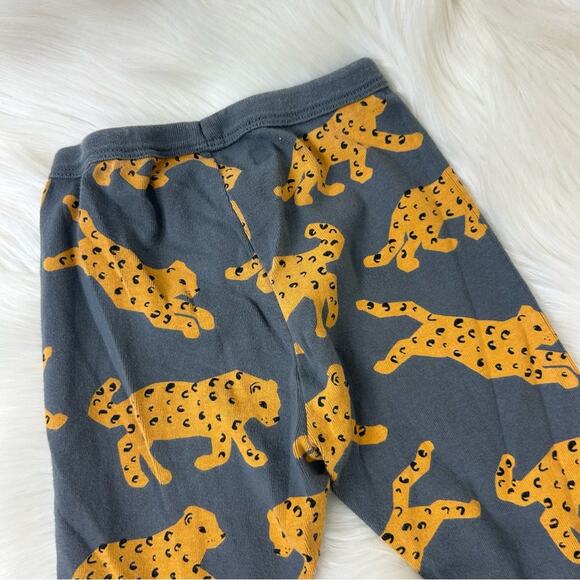 Tea Collection Boys Big Cat Print Casual Pull On Pants Size 4 - Picture 7 of 9